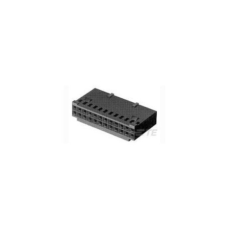 Te Connectivity 44 MODIV HSG COMP DR .100 POL 3-87631-9